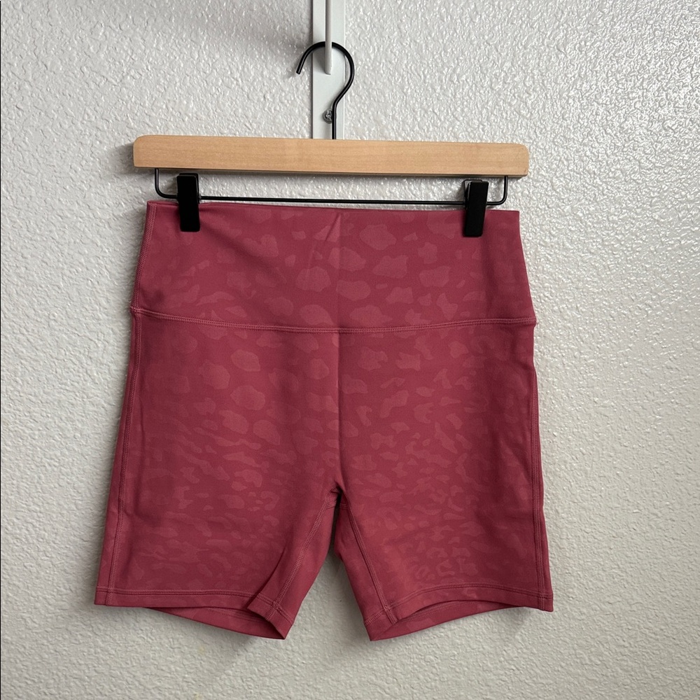 TSL  Mauve leopard Bike Shorts